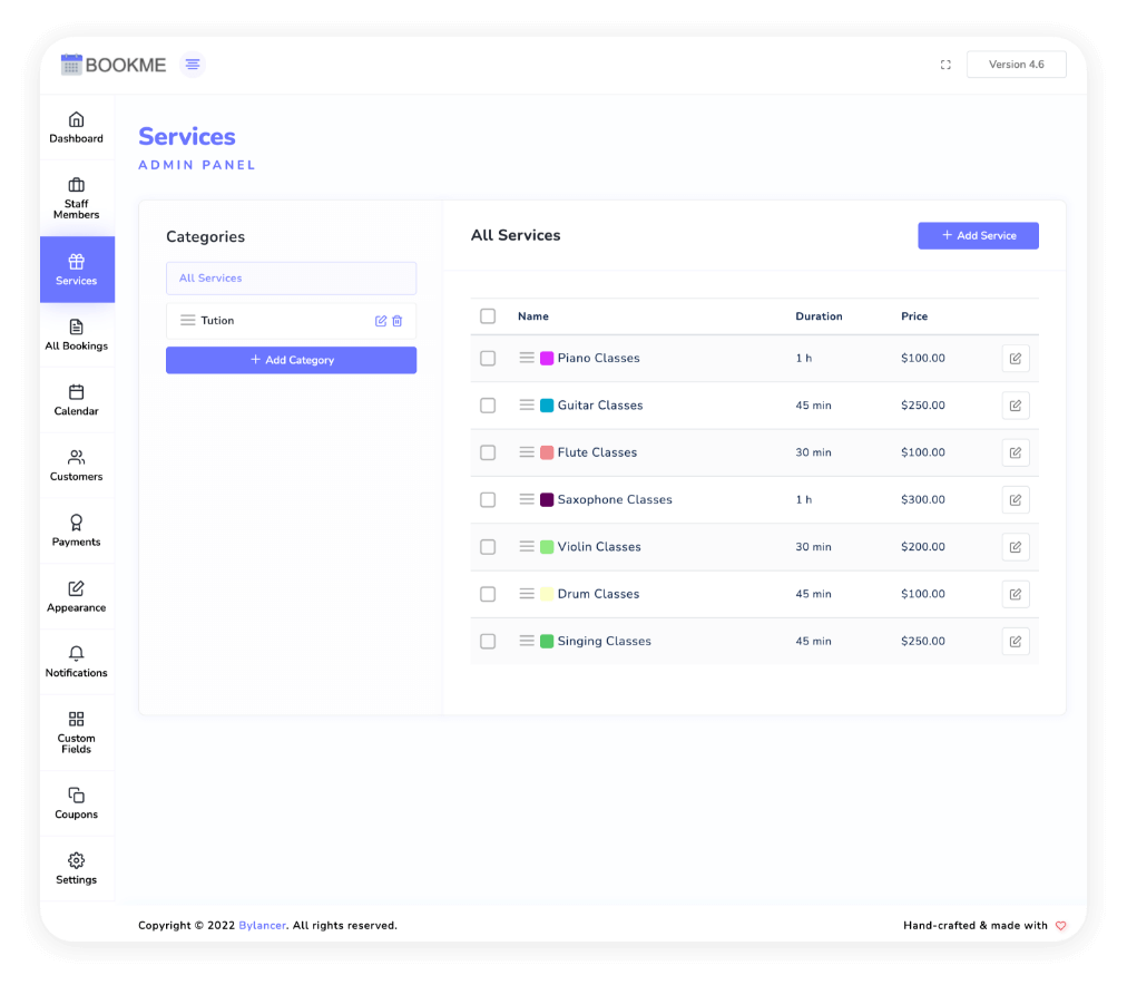 Online wordpress appointment booking plugin scheduling plugin bylancer