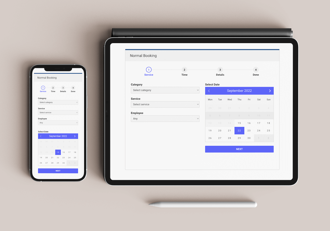 Responsive Online Appointment Booking WordPress Plugin