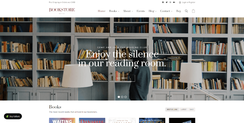 11 Best WordPress Bookstore Themes 2023 | Bylancer