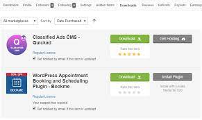 Giving rating on Envato