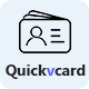 Quickvcard - Digital Business Card SaaS WordPress Theme